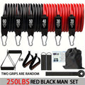 Multi Functional Resistance Exercise Set, Tension Rope, Fitness Tension Belt, Elastic Rope, and Portable Fitness Equipment