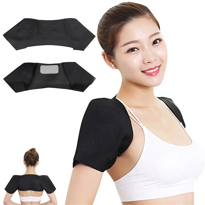 Verstellbarer Schultergurt Sport Fitness Druck-Schulterpolster Protektor Gewichtheben Warmer Schulterwickel