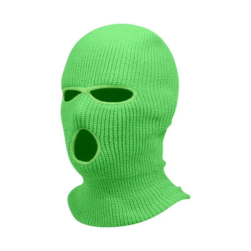 Full Face Mask Knitted Pullover Hat For Men Women Winter Outdoor Sports Military Tactical Cycling Camping Hunting Ski Balaclava