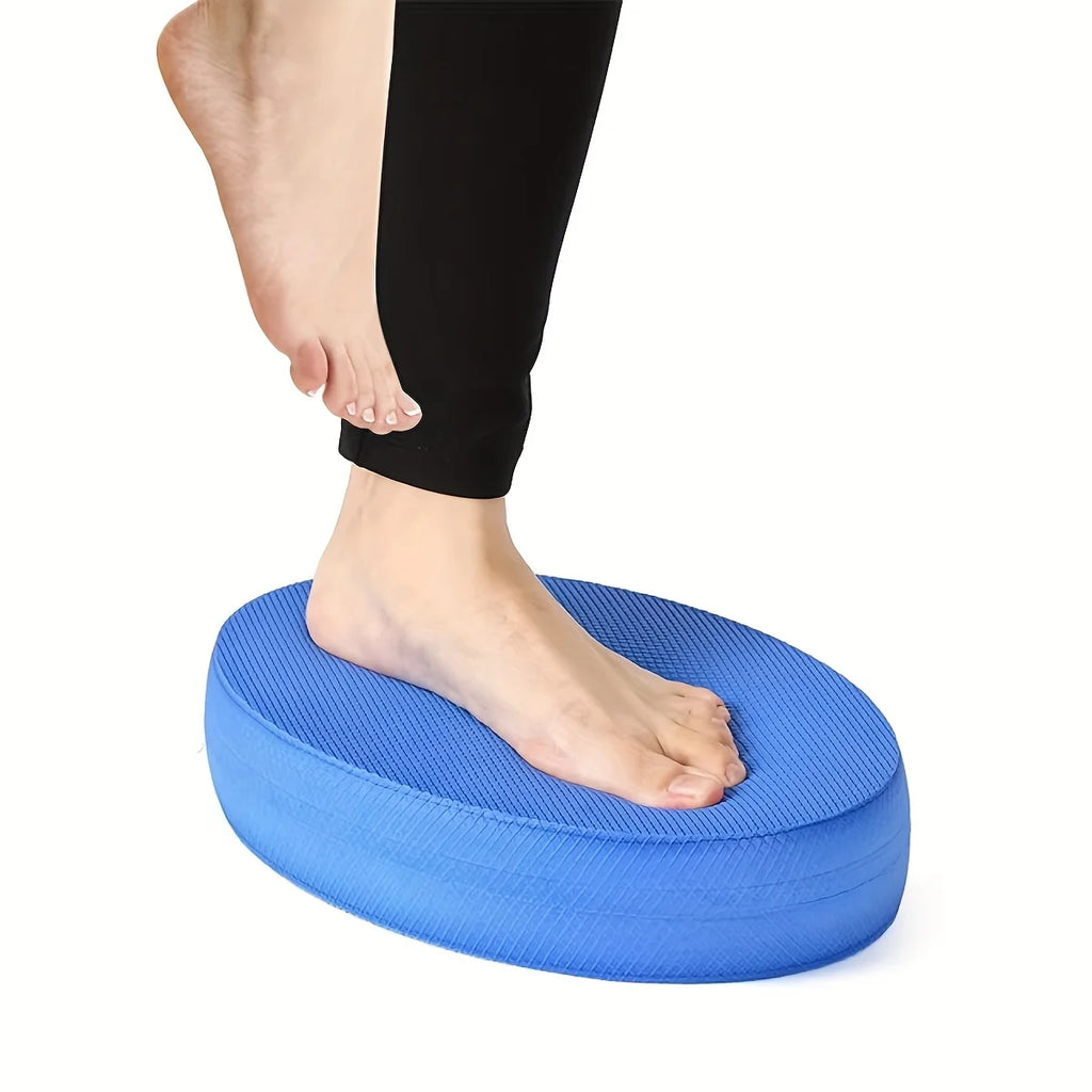 1 Yoga Balance Mat, Yoga Fitness Tablet Support Mat, Elliptical Massage Yoga Balance Mat, Yoga Training Supplies