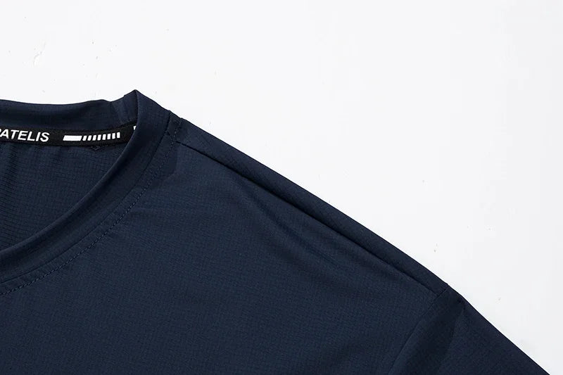 Sommer Oversized T-Shirt für Herren Große Größen 7XL 110-175kg Schnelltrocknendes T-Shirt Fitness Laufen Rundhals Kurzarm-Oberteile