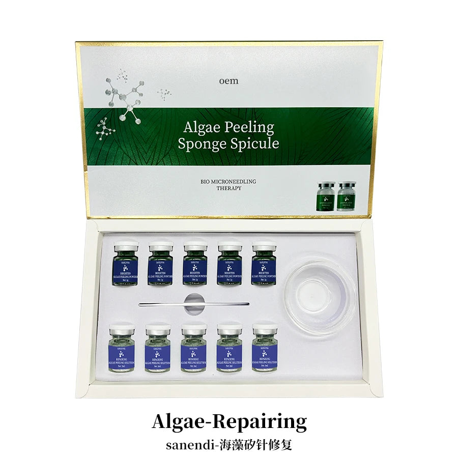 Algae Peeling Powder Natural Seaweed Bone Algae DIY Facial Mask SkinCare Repair Acne Clean Pores Whiten Brighten