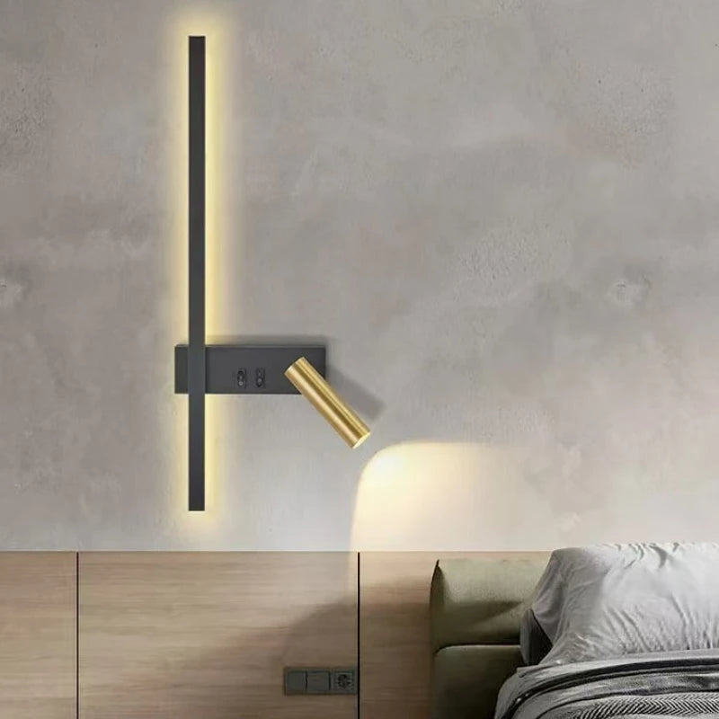 Nordic Wandleuchten Modern LED-Leuchten für Raum Home Dekoration Innenbereich Nachttischlampe Wohnzimmer Sofa Hintergrund Wandlampen