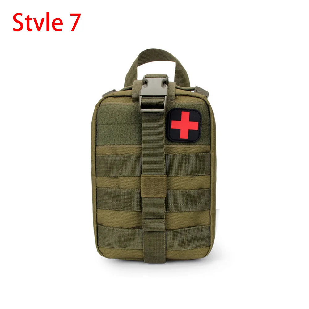 IFAK EDC Tasche Hüfttasche Jagdweste Notfall-Werkzeugsatz Outdoor Erste-Hilfe-Set Camping Survivaltasche