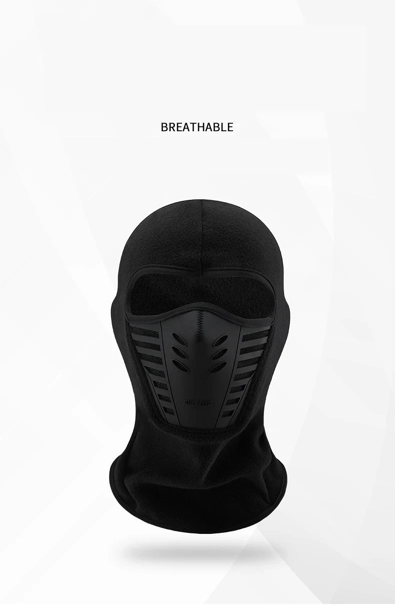 Motorrad Maske Fleece Thermischer Hals Vollgesichtsmaske Warmhalten Reitsturmhaube Biker Ski Winter Winddicht Staubdicht Gesichtsschutz