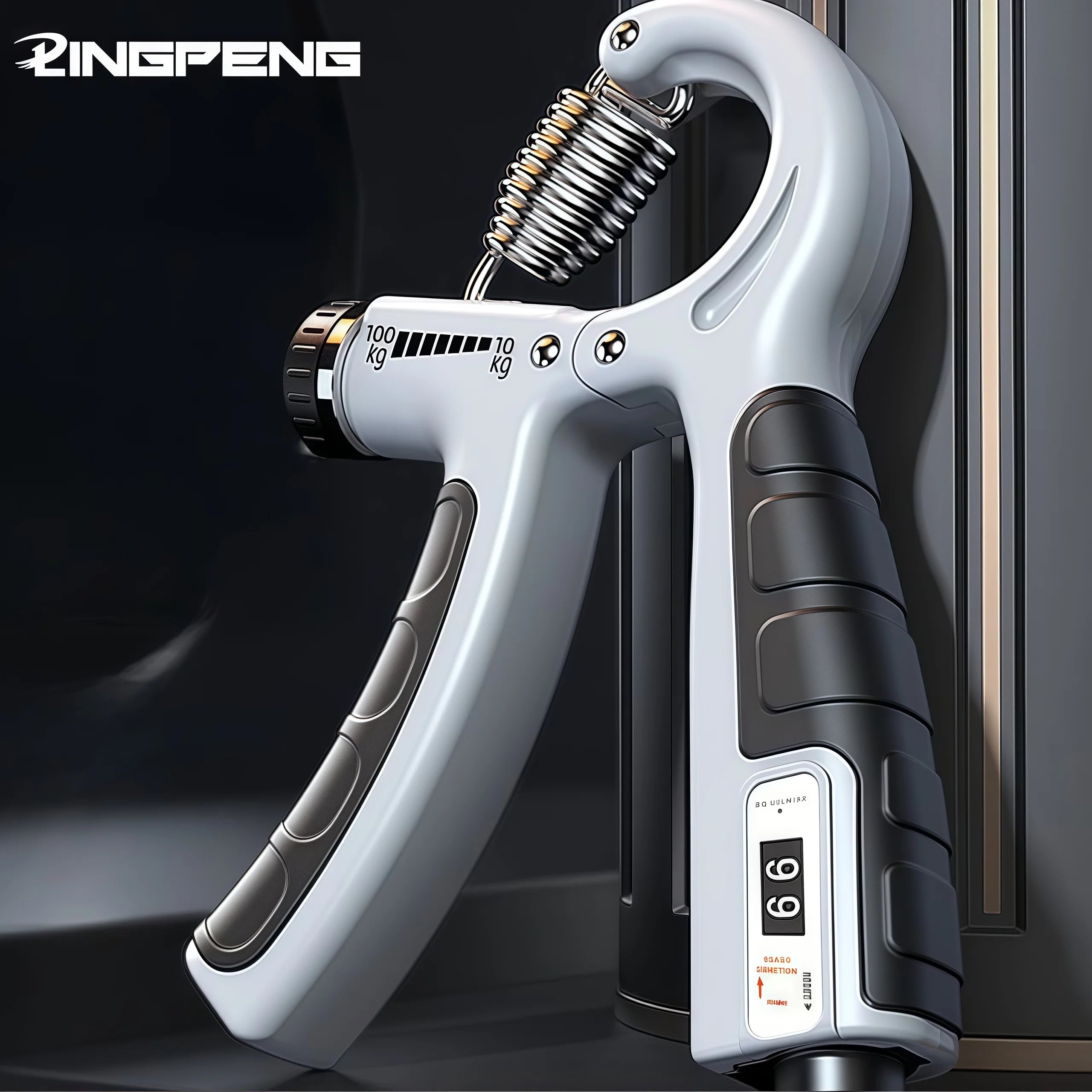 10-100Kg Adjustable Heavy Gripper Fitness Hand Exerciser Grip FatGrip Wrist Increase Strength Spring Finger Pinch Carpal Expande