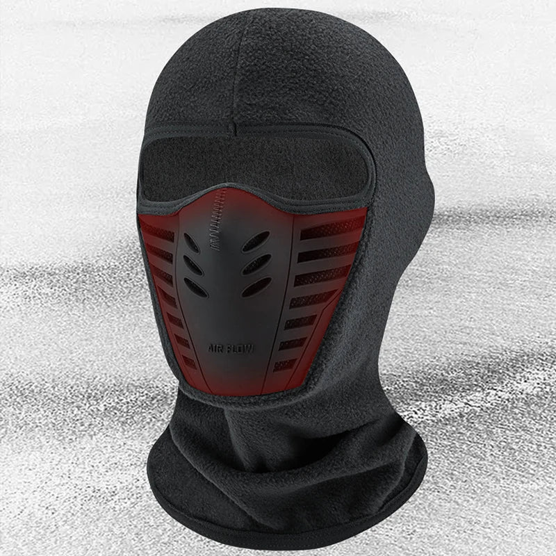 Motorrad Maske Fleece Thermischer Hals Vollgesichtsmaske Warmhalten Reitsturmhaube Biker Ski Winter Winddicht Staubdicht Gesichtsschutz