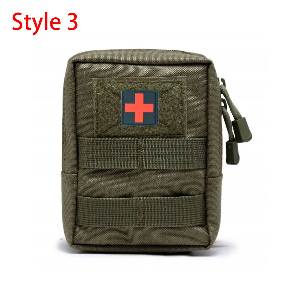 IFAK EDC Tasche Hüfttasche Jagdweste Notfall-Werkzeugsatz Outdoor Erste-Hilfe-Set Camping Survivaltasche