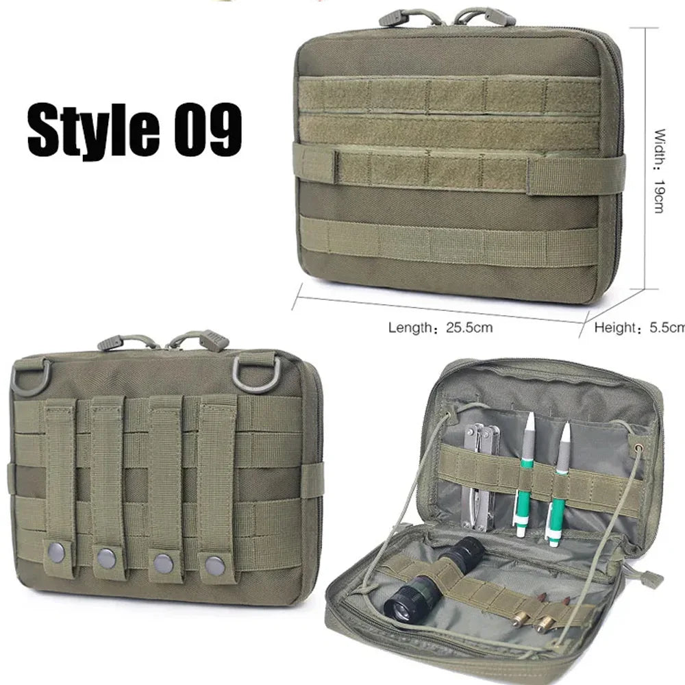 IFAK EDC Tasche Hüfttasche Jagdweste Notfall-Werkzeugsatz Outdoor Erste-Hilfe-Set Camping Survivaltasche