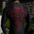 Amerikanischer Trainingsanzug Mode Gewalt Dunkle Maserung Kurze Ärmel Verrückter Street Style Fitness-T-Shirt Y2K Beliebter Stil
