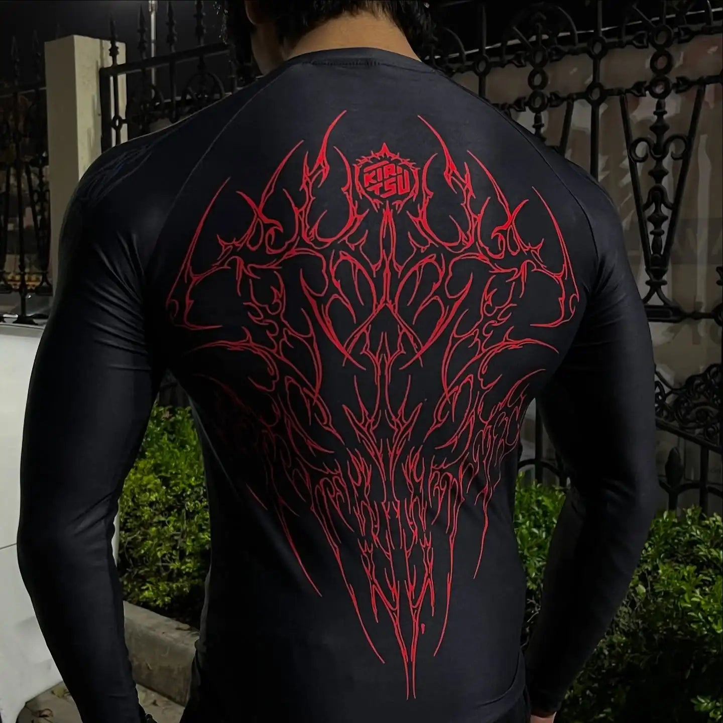 American Training Suit Fashion Violence Dark Grain Short Sleeves Crazy Street Style Fitness T-shirt Y2K Popular Style