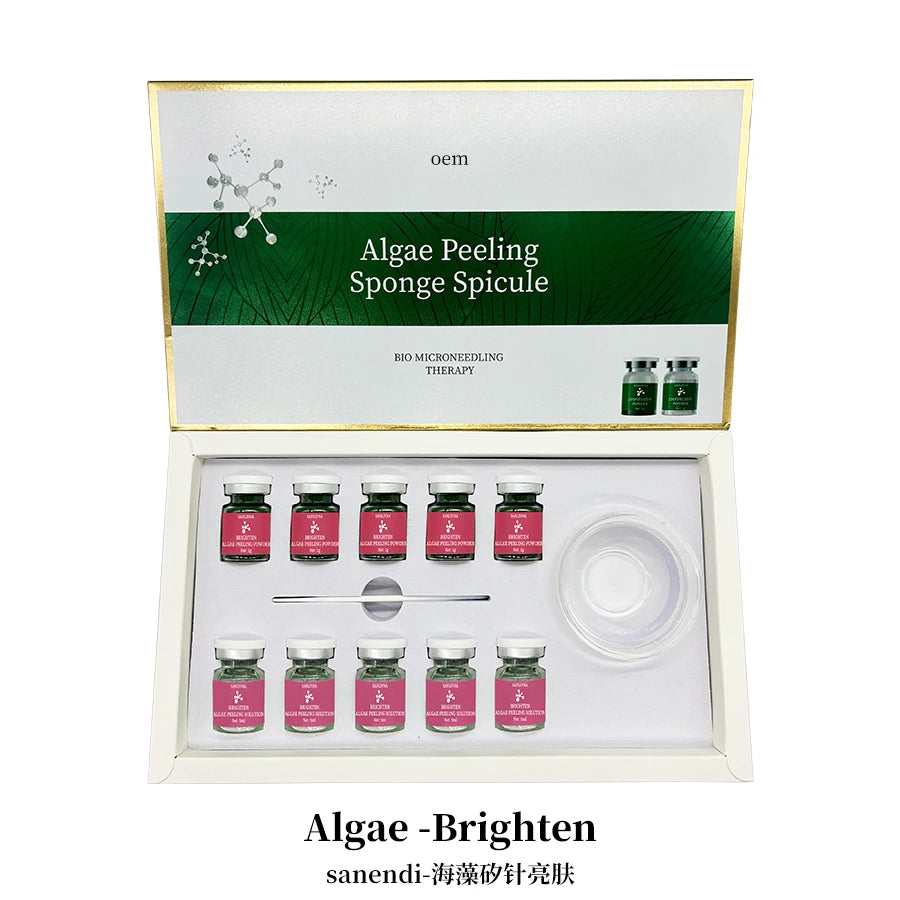 Algae Peeling Powder Natural Seaweed Bone Algae DIY Facial Mask SkinCare Repair Acne Clean Pores Whiten Brighten
