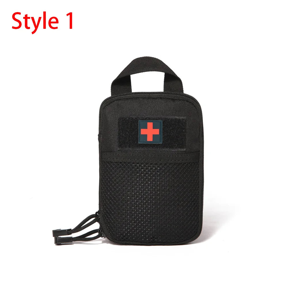 IFAK EDC Tasche Hüfttasche Jagdweste Notfall-Werkzeugsatz Outdoor Erste-Hilfe-Set Camping Survivaltasche