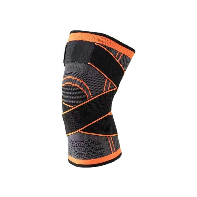 1pc Knee Pads Braces Sports Support Kneepad Men Women Pressurized Elastic Support Fitness Gear Basketball Run Brace Protector