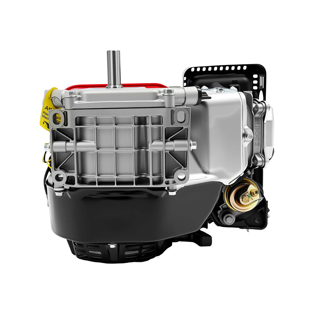 4-Takt 212cc Benzinmotor, 7,5PS 4000W 3600 U/min Einzylinder-Handstart-Benzinmotor, Kurbelwellendurchmesser 20mm