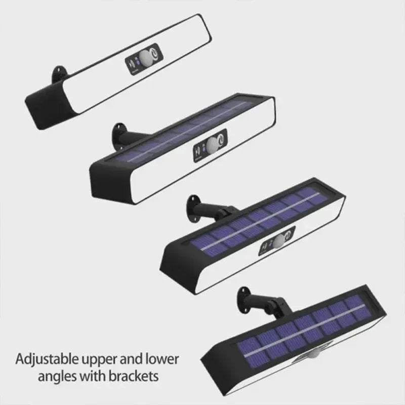Solar-Klemmleuchte für den Außenbereich, 3 Modi LED-Leuchten wasserdicht für Garten, Zäune, Dachrinnen, Kaltweißlicht-Beleuchtung