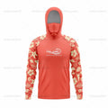 Pelagic Gear Neue Angelbekleidung Sommer Herren Langarm T-Shirt Fisch Sonnenschutz Atmungsaktive Kapuzen Gesichtsmaske Angelbekleidung