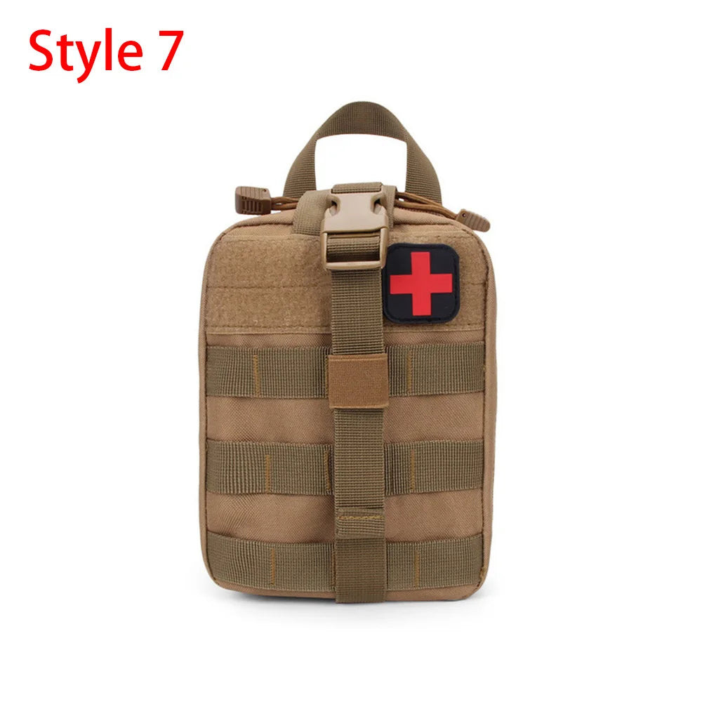 IFAK EDC Tasche Hüfttasche Jagdweste Notfall-Werkzeugsatz Outdoor Erste-Hilfe-Set Camping Survivaltasche