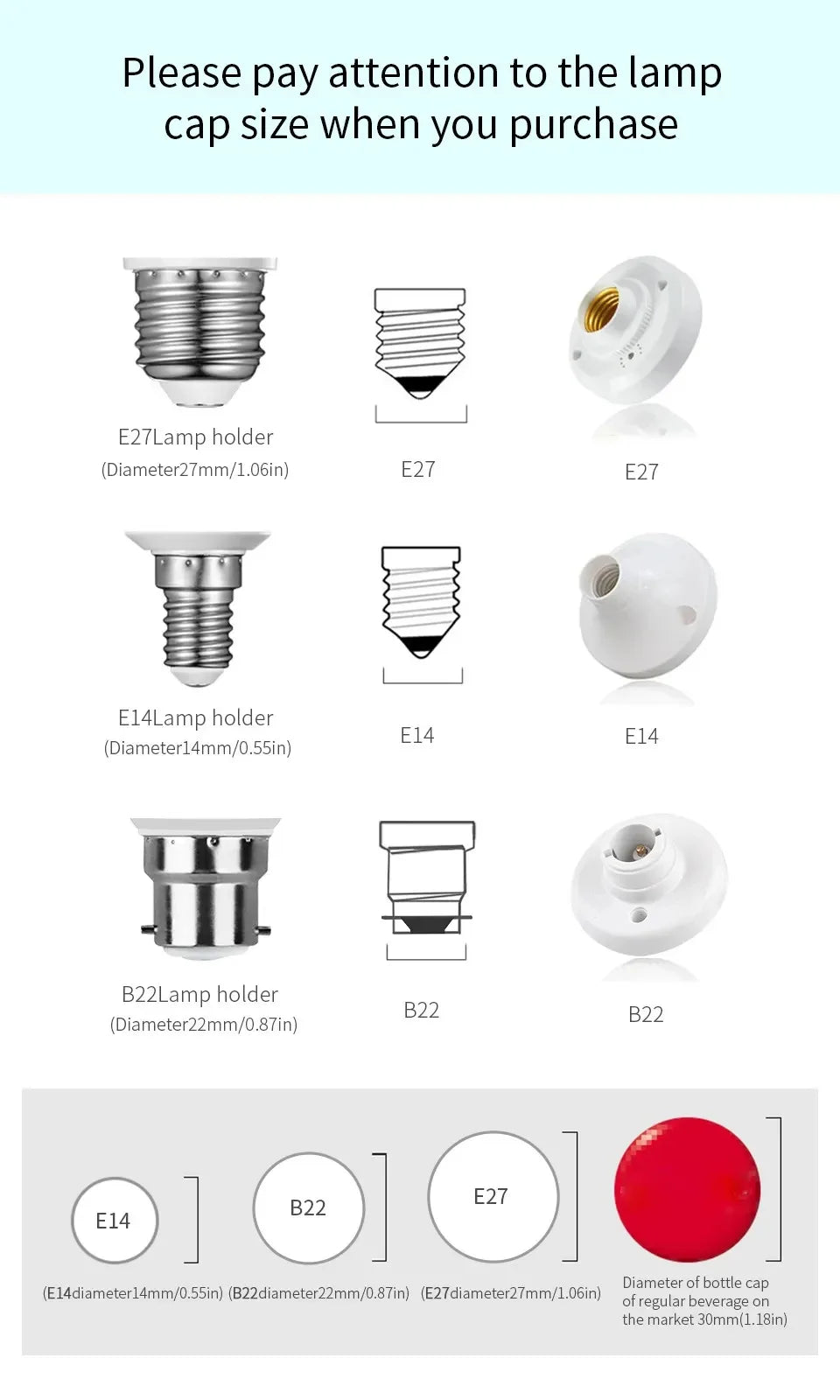 10 Stk. LED-Lampe E27 B22 E14 220V LED-Lampe SMD2835 Bombilla 3W 6W 9W 12W 15W 18W 20W LED-Leuchten Energiesparend für Innenräume Schlafzimmer Zuhause