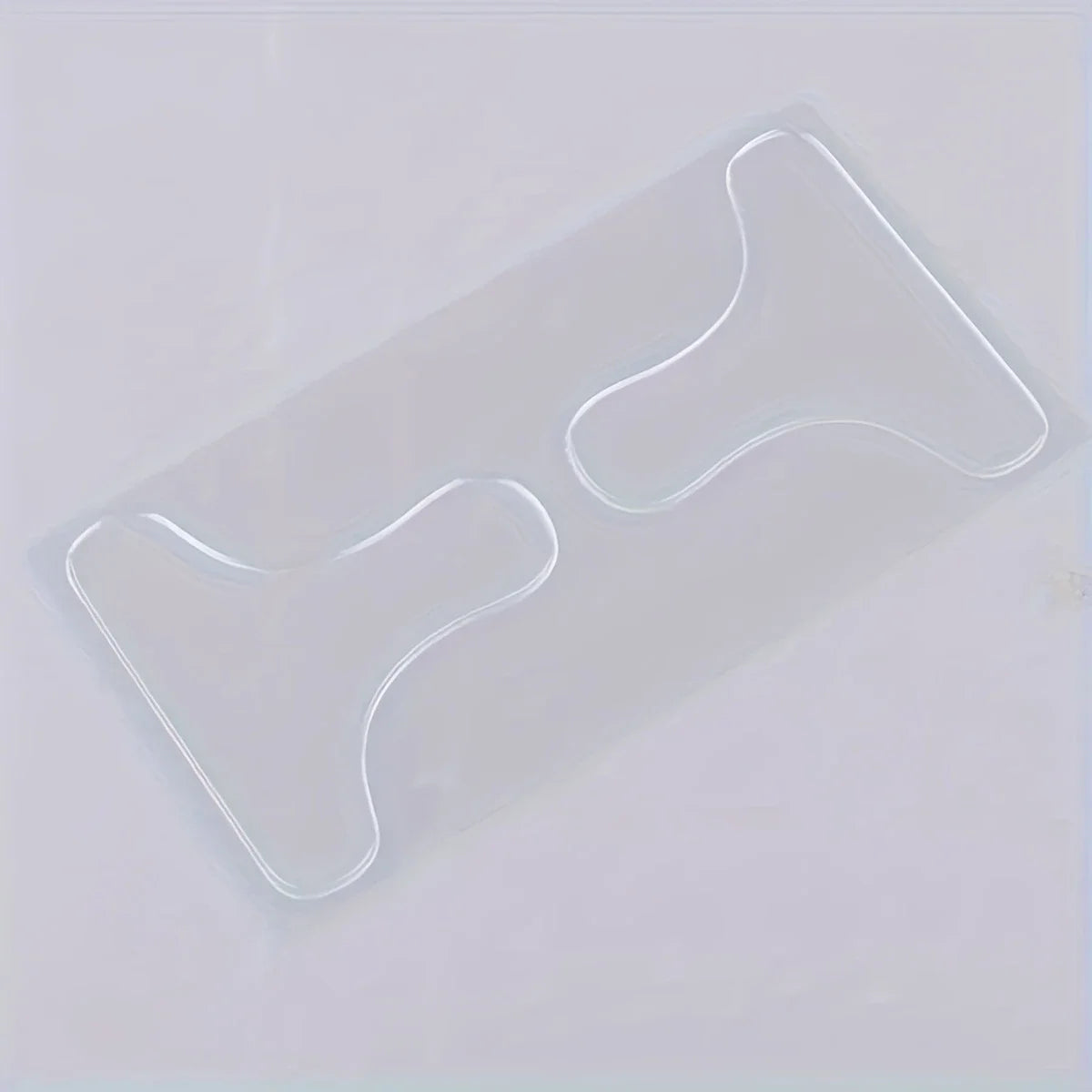 [Silikon-Augenklappe] Silikon-T-förmige Augenklappe Tragbare Gesichtspflege, 100% Silikonmaterial, starke Haftung