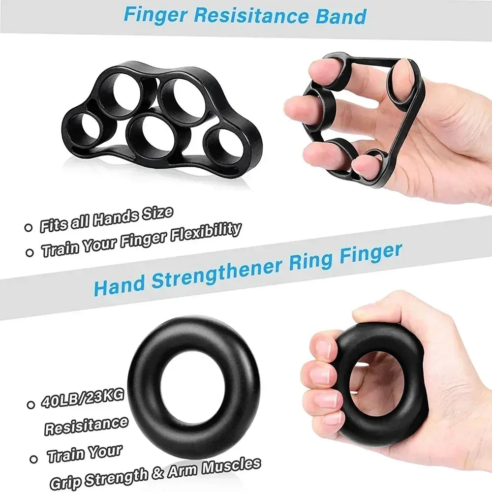 Nuevo Entrenador de Fuerza de Agarre de 5-100 KG Expansor de Muñeca Resistencia Ajustable Fitness Gimnasio Entrenamiento Agarre de Mano para Desarrollo Muscular