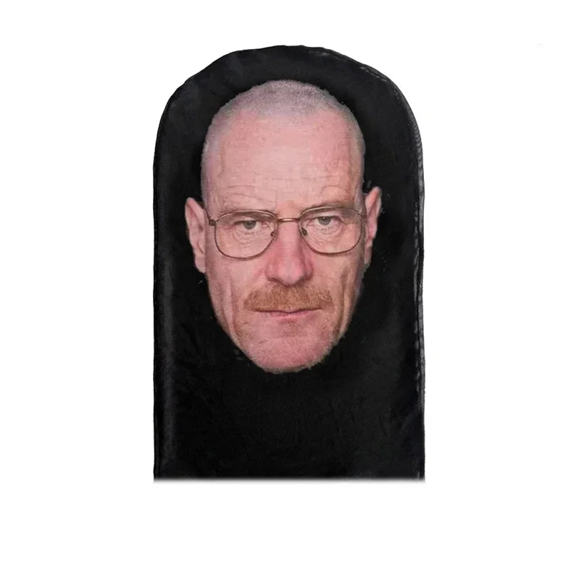 Lustige 3D-Muster Realistische Maske Elastisches Mesh Vollgesichtsmaske Männer Frauen Halloween Cosplay Kopfbedeckung Knifflige Kapuze Party Cosplay Requisite