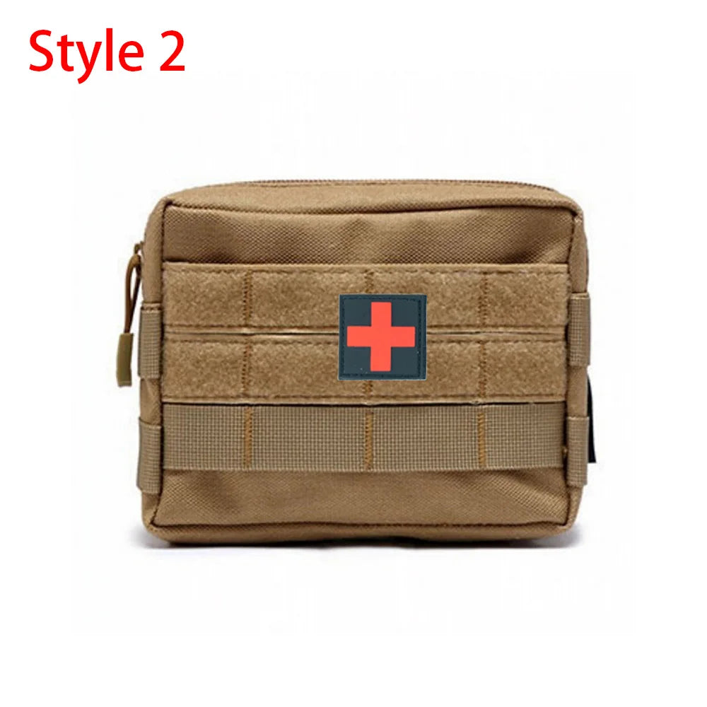 IFAK EDC Tasche Hüfttasche Jagdweste Notfall-Werkzeugsatz Outdoor Erste-Hilfe-Set Camping Survivaltasche