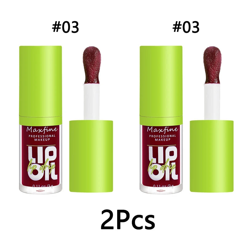 Lipgloss Wasserfest Lang anhaltend Feuchtigkeitsspendend Antihaft-Becher Nicht verblassend Flüssiger grüner Verpackungs-Lipgloss Kosmetik