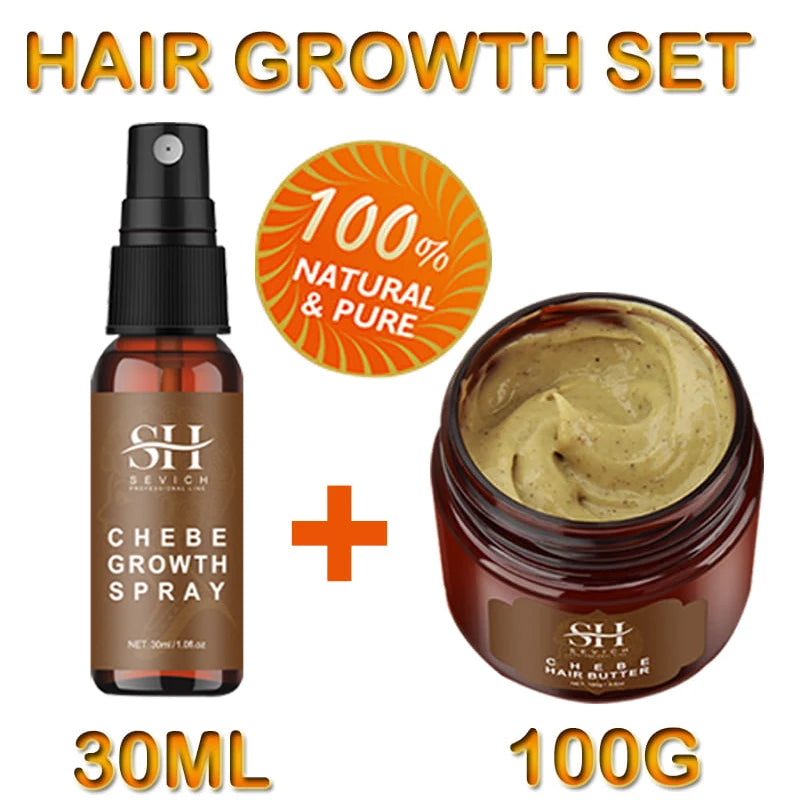 Chebe Traktionsalopezie Verdickungsöl Anti-Haarausfall-Behandlungsspray Verrückt Schnelles Haarwachstum Produkte Sevich Anti-Haarbruch Haarpflege
