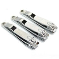 Nail Clippers Stainless Steel Sharpest Nail Cutter Duty Curved Edge for Adult Men Women Swing Out Nail Cleaner/File