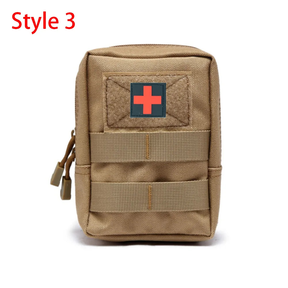 IFAK EDC Tasche Hüfttasche Jagdweste Notfall-Werkzeugsatz Outdoor Erste-Hilfe-Set Camping Survivaltasche
