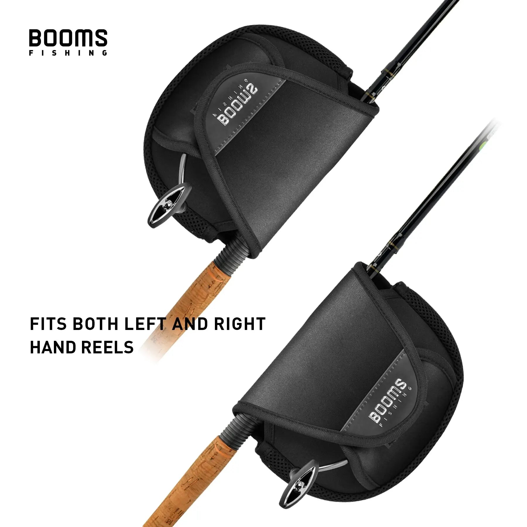 Booms Fishing RC2 Spinnrollen-Schutzhülle Baitcasting-Rollen-Schutzhülle, Angelrollen-Tasche