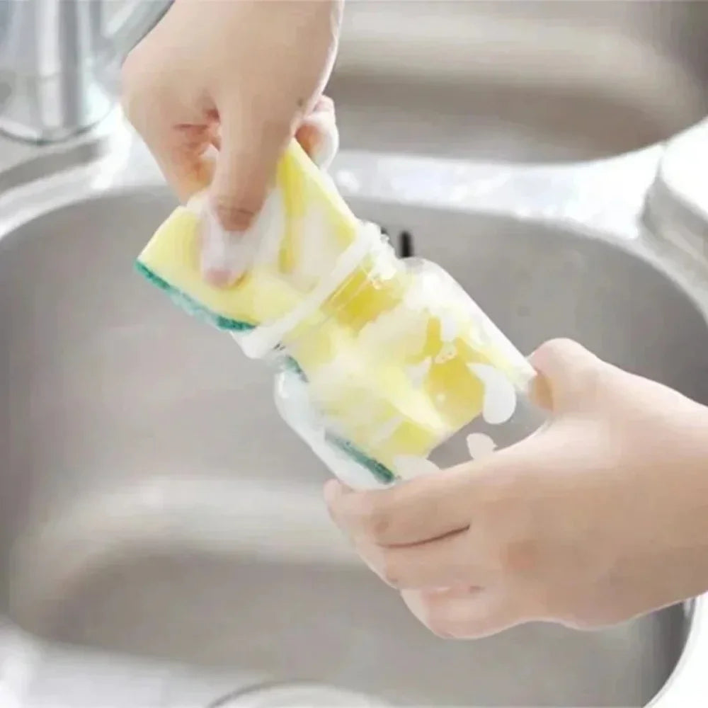 Cleaning Sponge Highly Absorbent Double-sided Dish Washing Sponge Magic Cleaning Brush Household Kitchen Cleaning Tool 10-50 Pcs