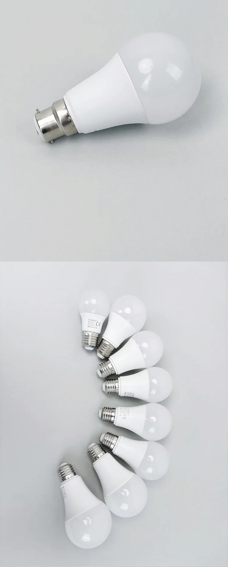 10 Stk. LED-Lampe E27 B22 E14 220V LED-Lampe SMD2835 Bombilla 3W 6W 9W 12W 15W 18W 20W LED-Leuchten Energiesparend für Innenräume Schlafzimmer Zuhause