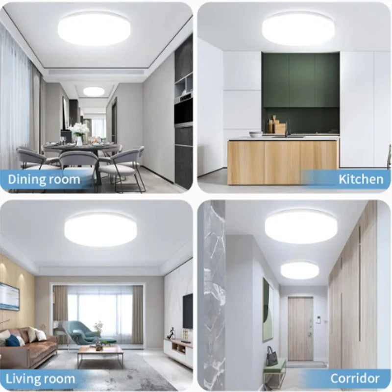 Ultradünne runde LED-Deckenleuchte Schlafzimmerlampe Glanz LED-Leuchten für den Raum Deckenleuchte Moderne Heimdekoration