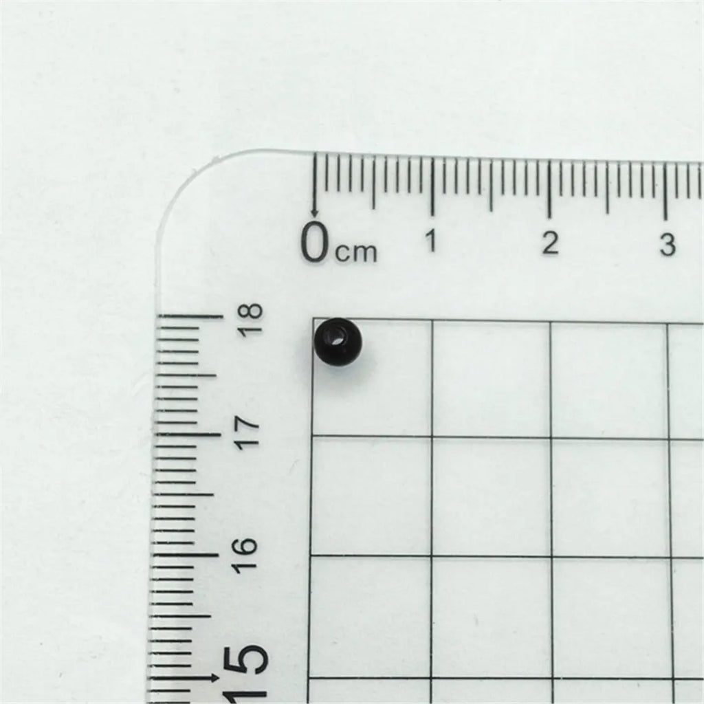 200 Stück 4 mm einfarbige runde lose Perlen zur Schmuckherstellung DIY für Anhänger Halskette Armband Großhandel