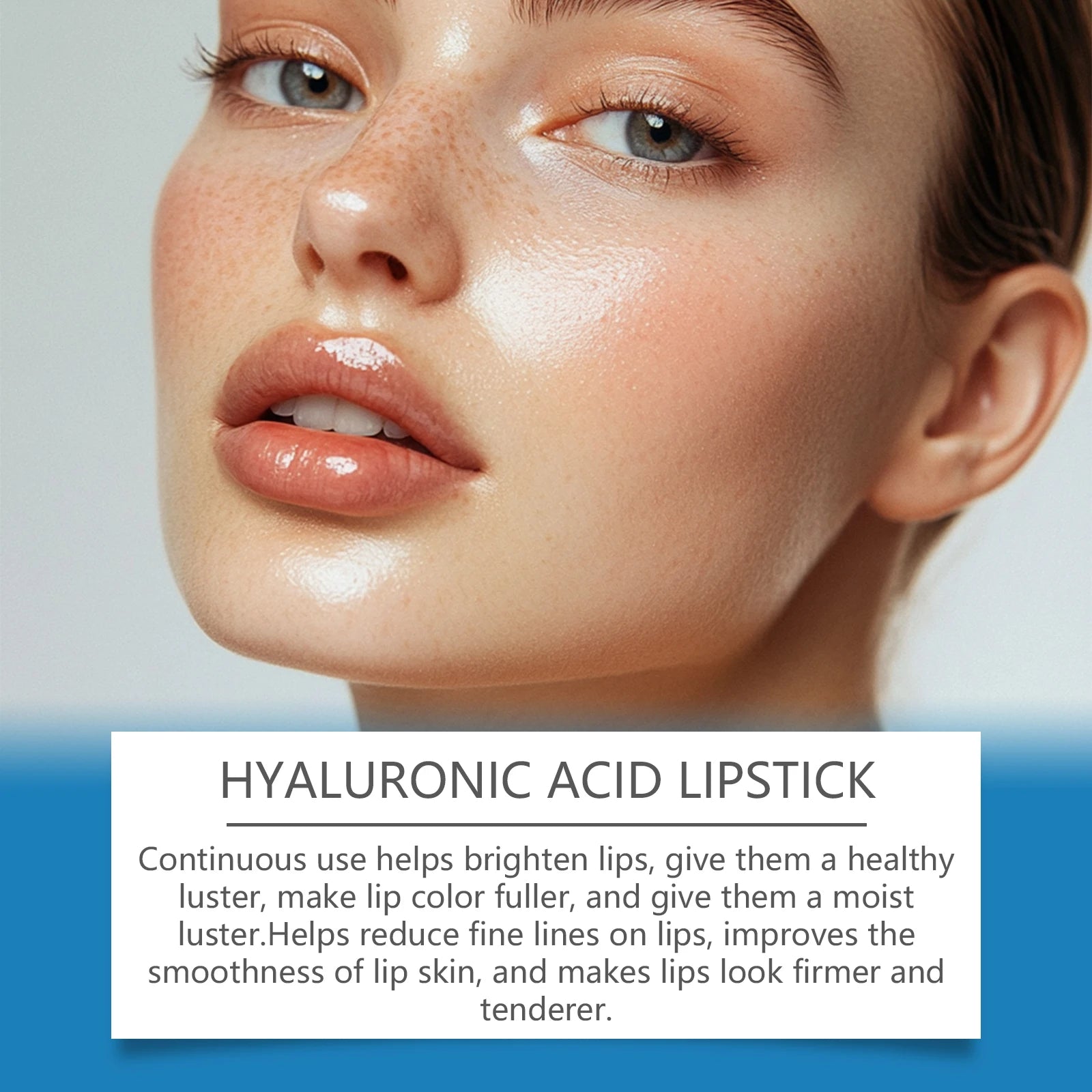 1/2/3pcs Hyaluronic Lip Balm Lips Skincare Anti Cracking Nourishing Brightening Moisturizing Lip Balm Lipstick Lips Skin Care