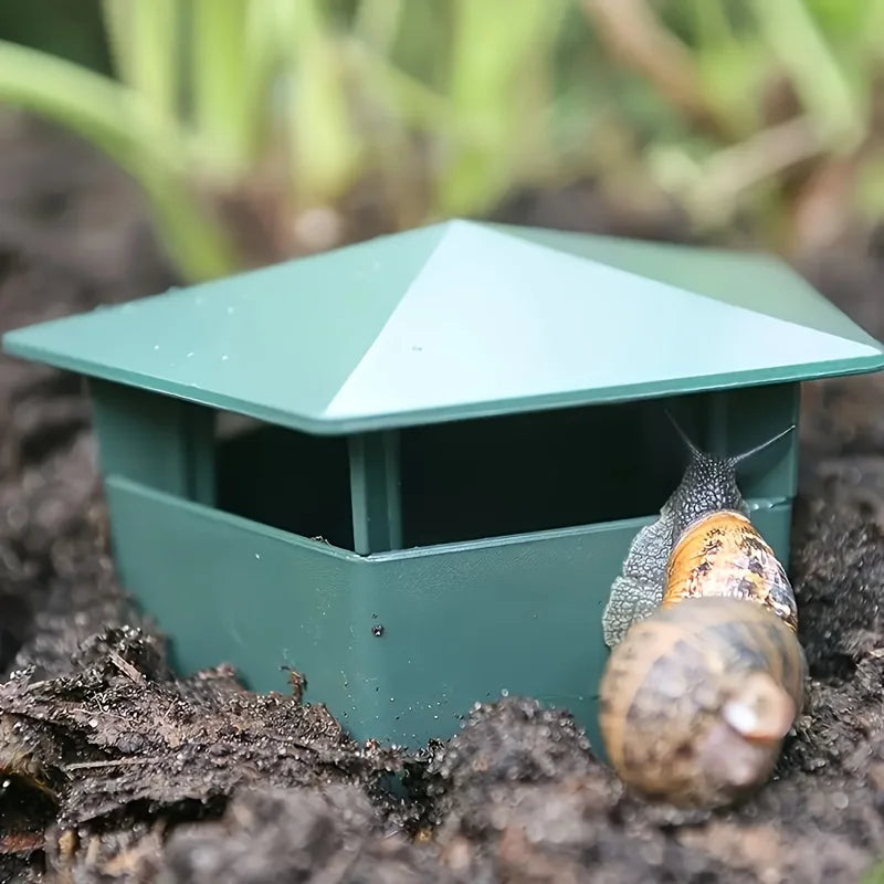 Robuste Schneckenfalle, verdickte korrosionsbeständige Kunststoffbox, kein Strom für Garten, Gemüse, Blumen