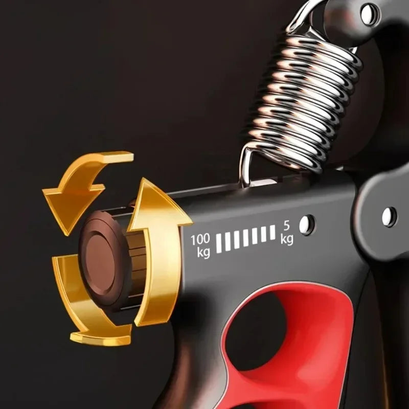 Nuevo Entrenador de Fuerza de Agarre de 5-100 KG Expansor de Muñeca Resistencia Ajustable Fitness Gimnasio Entrenamiento Agarre de Mano para Desarrollo Muscular