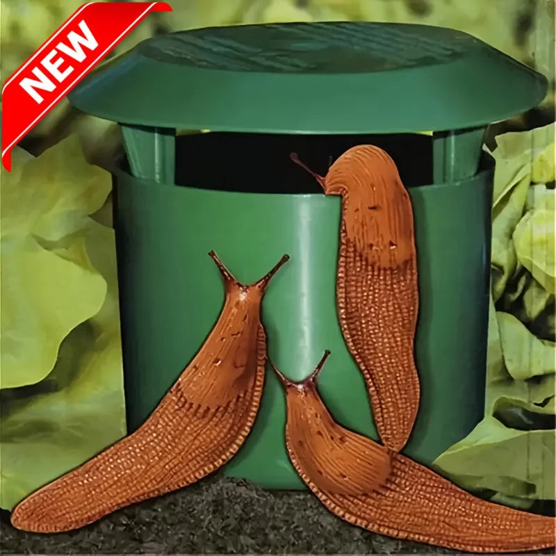 Robuste Schneckenfalle, verdickte korrosionsbeständige Kunststoffbox, kein Strom für Garten, Gemüse, Blumen