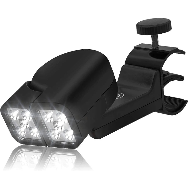 Tragbare BBQ Grillleuchte LED-Licht Taschenlampe Beleuchtungslampe mit Griffhalterungsclip für Barbecue Grillen Outdoor-Zubehör