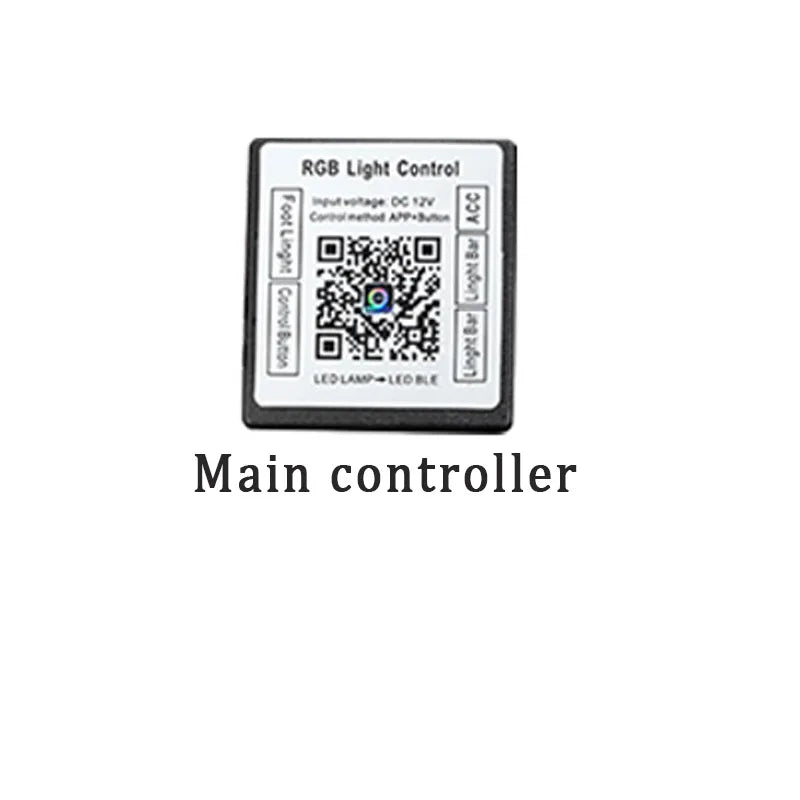 18/22 in 1 Atmosphere Light Parts 35/75CM 110CM Light Strip Speakers Extension Line Main/Sub Controller Foot Lamp Symphony Parts