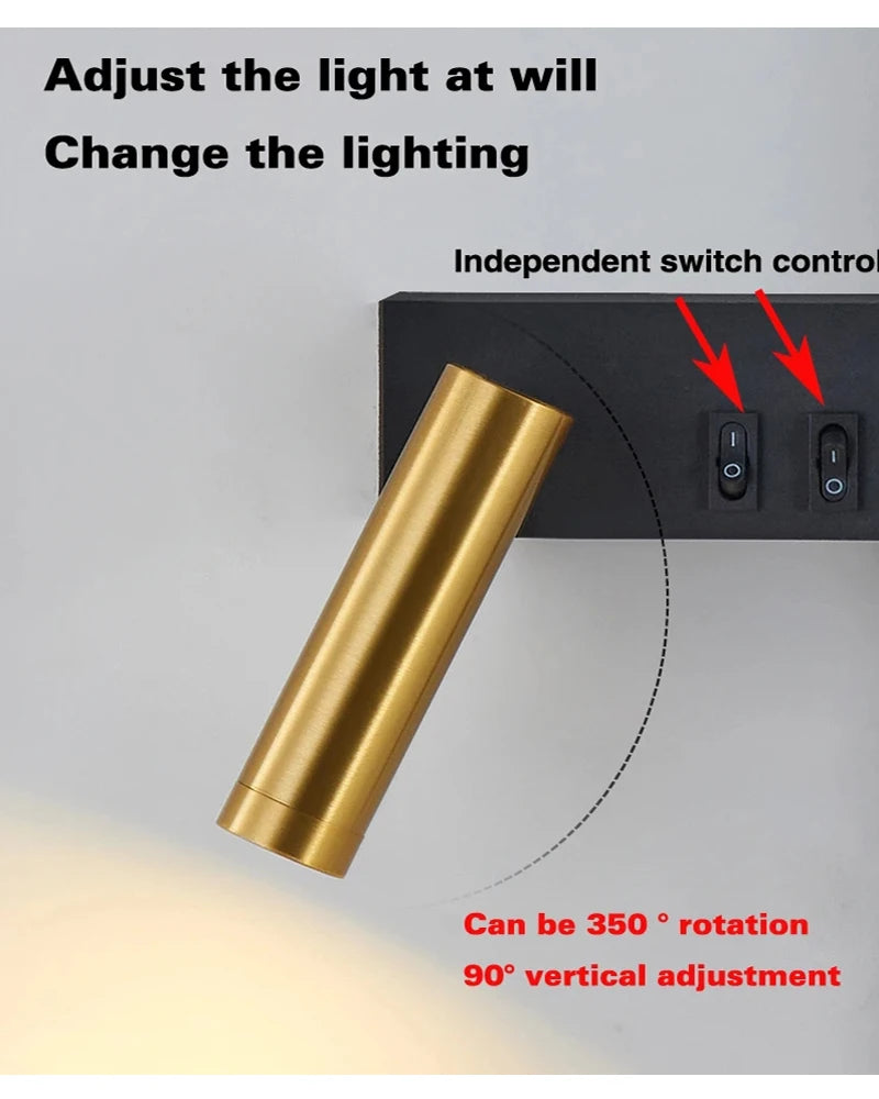 Nordic Wandleuchten Modern LED-Leuchten für Raum Home Dekoration Innenbereich Nachttischlampe Wohnzimmer Sofa Hintergrund Wandlampen