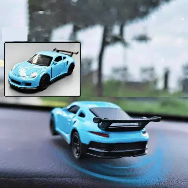 Sportwagen-Drift Rotierende Autodekoration Armaturenbrett Dreh-Rennmodell Dekoration Auto Individualität Mittelkonsolen-Dekoration