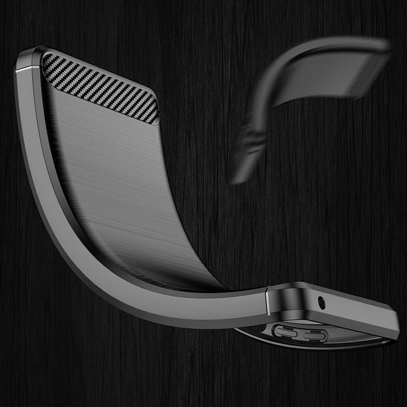 Para Xiaomi POCO C40 Funda para POCO C40 X4 M4 Pro F4 M3 X3 M5 M5S Funda Protectora Fibra TPU Silicona Armadura Goma POCO C40 Cubierta