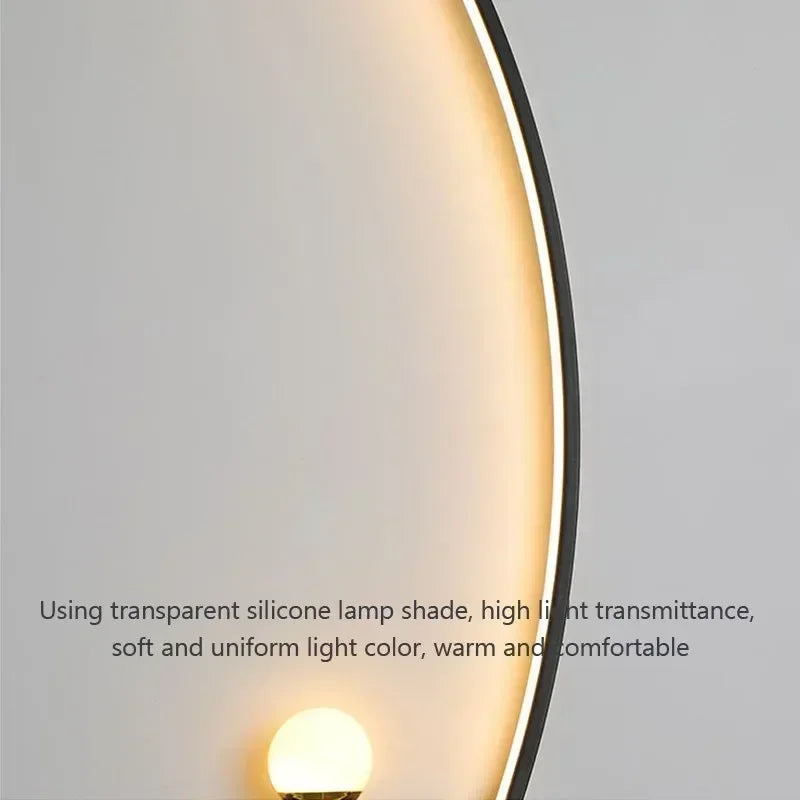 LED Wandlampe 55/105CM Smarte Fernbedienung Links Rechts Beleuchtung Wandleuchte Schlafzimmer Nachttisch Wohnzimmer Zuhause LED Lichter Leuchte