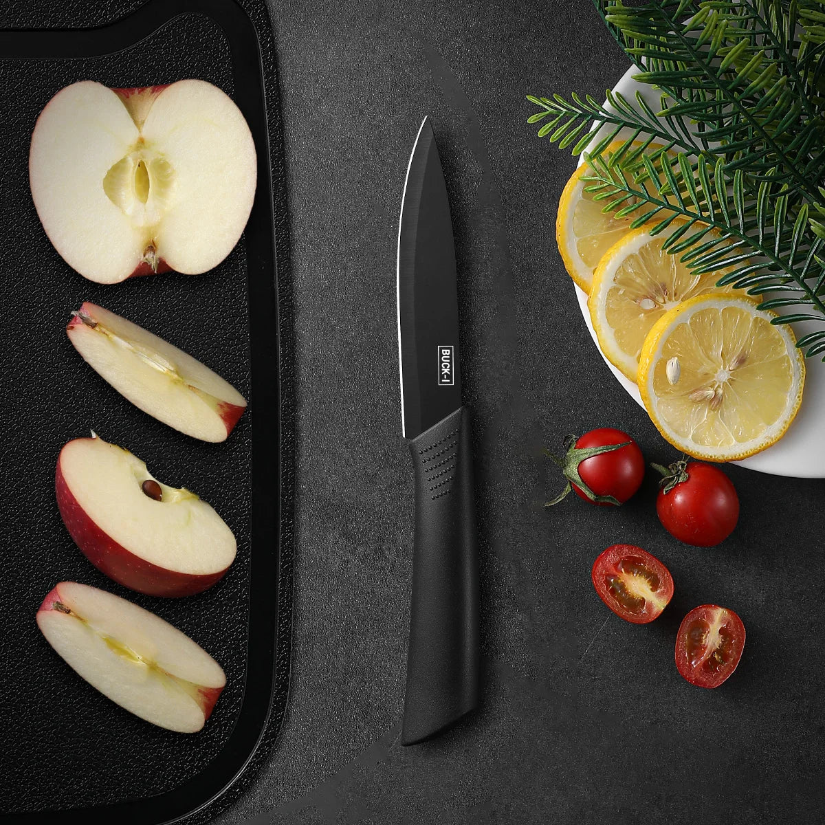 Kitchen Knife Set with Cleaver, Chef & Fruit Knives