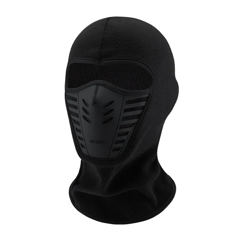 Motorrad Maske Fleece Thermischer Hals Vollgesichtsmaske Warmhalten Reitsturmhaube Biker Ski Winter Winddicht Staubdicht Gesichtsschutz