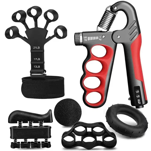 Nuevo Entrenador de Fuerza de Agarre de 5-100 KG Expansor de Muñeca Resistencia Ajustable Fitness Gimnasio Entrenamiento Agarre de Mano para Desarrollo Muscular