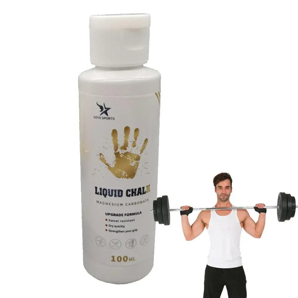 200 ml Flüssiges Kreide-Antirutsch-Magnesiumpulver für Gewichtheben, Kletterpulver, Fitnesszubehör, Klettern, Heben, Training